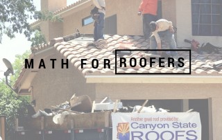 math for roofers