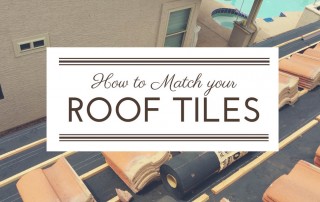 how to match your roof tiles