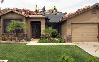 roofers using math to determine their load size for roofing