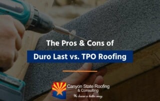 The Pros & Cons of Duro Last vs. TPO Roofing