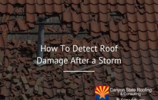 How To Detect Roof Damage After a Storm