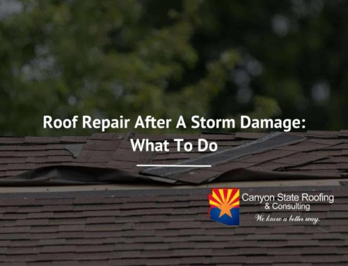 Roof Repair After a Storm Damage: What To Do