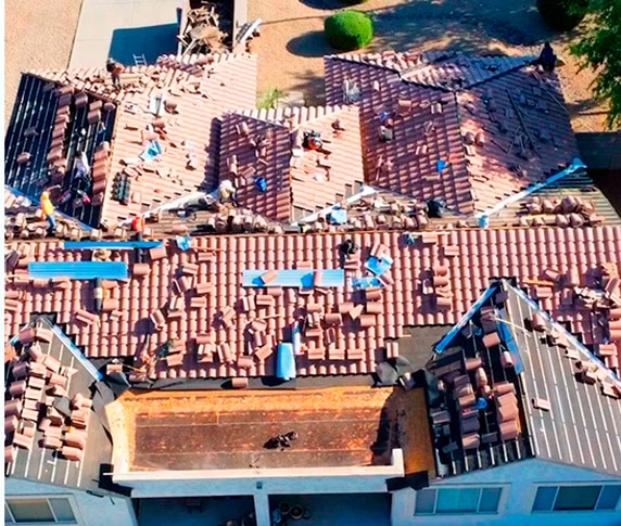Clay Tile Roof Installation, Re-Roofing, And Roofing Maintenance In Mesa